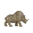 thumbnail image 1 of Figurine de Rhinocéros en Résine Blanche 7,5", 1 of 2