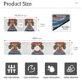 thumbnail image 3 of Yayeee Faucet Mat for Kitchen Sink 14.7" Diatomite Long Splash Guard Pad, Cute Dog Artist, 3 of 7