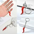 thumbnail image 4 of tegongse Unique Keychain Horn Keyring Pendant Eye Catching Bag Charm Long Lasting Alloy Key Chain Accessory, 4 of 19