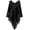 Black, variant on CoCopeaunts Winter Knit Tassel Pullover Poncho for Women Elegant Sweater Wraps Ethnic Shawl Cape