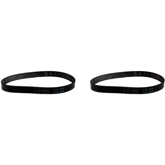 Replacement Part For Sharp Vacuum Cleaner Belts Type BU-3 (2Pack) # 17399