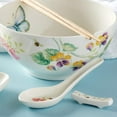 thumbnail image 2 of Lenox Butterfly Meadow Soup Spoon Set, 0.44, Multi, 2 of 3