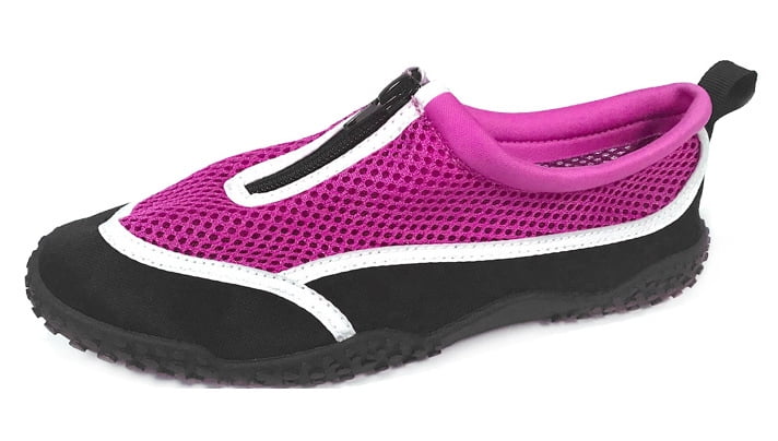 water shoes with zipper