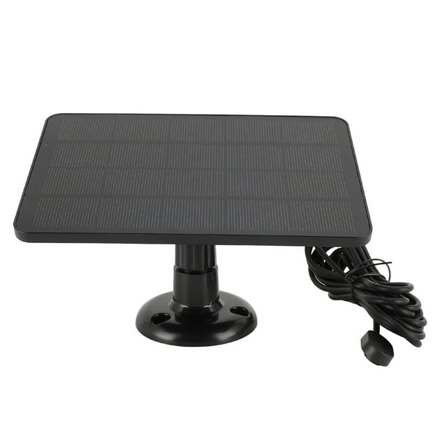 Dioche Panel Solar Para Cámara De Seguridad De 4 W 5 V, Cargador Solar De Alta Eficiencia Para Arlo Pro 4 Ultra 2 Pro 3 Ultra Pro 5S Pro 3