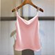 thumbnail image 4 of Xuyuer Women's Solid Color V-Neck Sleeveless Camisoles Pullover Casual Fashionable Tank Top, 4 of 5