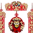 thumbnail image 7 of BLESIYA Spring Festival Couplets Chinese New Year Decorations for Wall Door New Year C, 7 of 7
