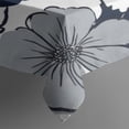 thumbnail image 3 of Blue Pioneer Flower Rectangle Tablecloth 60"x84",Waterproof Polyester Rectangle Table Cloth, Wipeable Spillproof Polyester Tablecloth for Dining, Camping, Indoor and Outdoor, 3 of 5