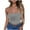 Gray, variant on Horkkom Tube Tops for Women Summer Backless Going Out Tops Solid Color Stretchy Strapless Bandeau Tops XL, Gifts for Women