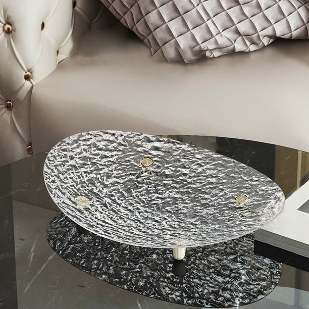 Fruit Glacier Pattern Fruit Coffee Table Dry Fruit Snack Display Tray