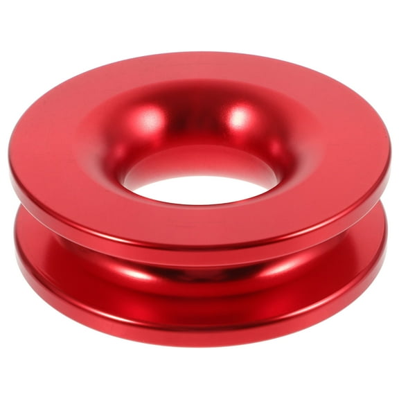 NUOLUX Snatch Ring Red Aluminium Alloy 1Set For Towing Tasks