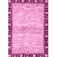 thumbnail image 1 of Ahgly Company Indoor Rectangle Abstract Pink Modern Area Rugs, 3' x 5', 1 of 4