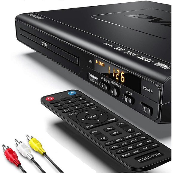 DVD player, CD player for home, DVD player for television