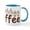 White/Blue Inside, variant on CafePress - Coffee Mug In ASL Mug - 11 oz Ceramic Mug - Novelty Coffee Tea Cup