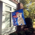 thumbnail image 2 of Soft Coated Wheaten Terrier USA American Flag Canvas House Size, 2 of 5