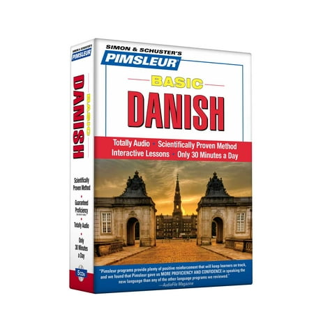 Pimsleur Danish Basic Course - Level 1 Lessons 1-10 CD : Learn to Speak and Understand Danish with Pimsleur Language (Best Program To Learn A New Language)