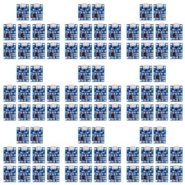 Módulo Carga Batería 1A Panel Cargador Portátil Micro USB (10PCS)