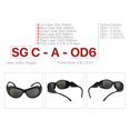 thumbnail image 4 of Cloudray CO2 Laser Safety Goggles, Professional Eye Protection for CO2 Laser Engraver Cutter (Style A), 4 of 4