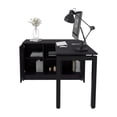 thumbnail image 4 of TUHOME Alfie Rotable Desk with Adjustable Two-Direction Workstation Design, Spacious 72-Inch, 4 of 5