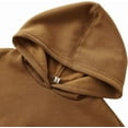 thumbnail image 5 of Amazhiyu Women’s Fleece Cropped Hoodies Casual Long Sleeve Pullover Crop Tops, 5 of 6