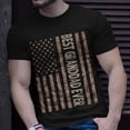 thumbnail image 2 of Best Granddad Ever Us American Flag Grandpa Fathers Day Gift For Mens Unisex TShirt, 2 of 6