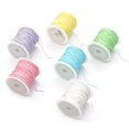 thumbnail image 2 of 1mm Pastel Waxed Cording Pack by Creatology 6pc, 2 of 3