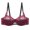 Hot Pink womens tops, variant on Cyber and Monday Deals Dianli Women's Plus Size Bras Floral Print Fashion Casual Loose Soft Woman's Fashion Plue Size Underwire Lace Embroidery Comfortable Push Up Hollow Out Bra Underwear