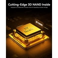 thumbnail image 4 of SSD KOOTION NVMe M.2 PCIe 2280 Gen3x4 de 256 GB, interno, 4 of 7