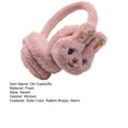 thumbnail image 7 of Guiexla Winter Cute Rabbit Shape Earmuffs Girls Cute Solid Color Warm Earmuffs Outdoor Ear Warmer Soft Earflap Furry Ear Covers, 7 of 7