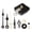 30CM, variant on Silent Diy Sweep Second Wall Clock Movement 2Pcs Metal Pointer Sets