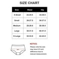 thumbnail image 7 of VOENXE Women Seamless Hipster Underwear,Breathable Ladies Panties,No Show Soft Briefs,5-Pack,XS-XXL, 7 of 7