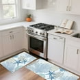 thumbnail image 4 of Cartoon Fish Print Kitchen Carpet for Living Room and Entryway Non- Polyester Cushion Mats Set Washable and Decorative Kitchen Floor Mat 2PCS, 4 of 5