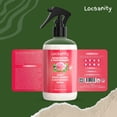 thumbnail image 2 of Spray Dreadlock Locsanity, hidratante diario, 350 ml, agua de rosas, 2 of 8