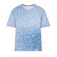 thumbnail image 4 of Tops de Algodón para Mujeres Casual Rayas Impreso Cuello Redondo, Camiseta de Manga Corta para el Hogar Y el Uso Diario, 4 of 4
