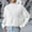 White, variant on VISALY Turtleneck Sweatshirt Crochet Sweaters Turtleneck Sweater Oversized Long Sleeve Knitted Pullover Fall Winter Trendy Basic Crop Sweaters Hoodies Pullover Solid Sweatshirt Sweatshirt Beige L