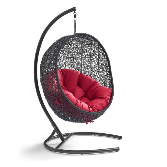 Ergode Encase Swing Outdoor Patio Lounge Chair - Red