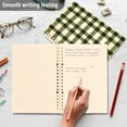thumbnail image 6 of joogoo Spiral Journal Notebook Retro Checkered Grid College Ruled Notebooks 8.3" x 5.7" 2 PCs, 6 of 8