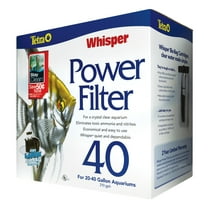 Tetra Whisper Power Filter 40 Gallons, Quiet 3-Stage Aquarium Filtration
