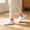 Sky Blue, variant on uublik Womens Fuzzy Slippers Memory Foam House Slippers Indoor Outdoor Cozy Plush Closed Toe House Shoes, Gray