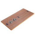 thumbnail image 2 of Rectangular RV Table Top Foldable Boat Marine Table Top 31.49x15.74 Inches with 2 Stainless Steel Cup Holders for RV Motorhomes Boats Yachts, 2 of 7