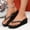 OTHER, variant on Womens Platform Sandals Glitter Thong Slippers For Women 5.5cm Wedge Heel Summer Beach Shoes Toe Post Open Toe Comfortable Casual Footwear US: 6 Silver