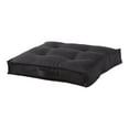 thumbnail image 4 of Happy Hounds Milo Square Tufted Pillow Dog Bed- Black- Large (40 x 40 in.), 4 of 8