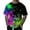 v#252Green972, variant on Men'S T-Shirts Fashion Graffiti Style Pattern Short Sleeve Crew Neck Knit Loose Fit Casual For Summer Daily Wear Lightweight Tee,Yellow,Xxl