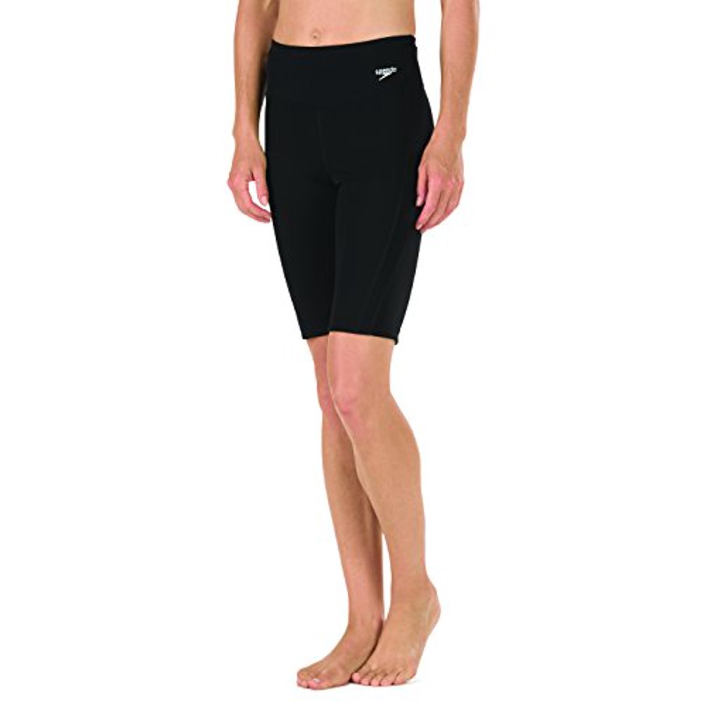 Speedo Women's Endurance Swim Jammer, Black, 12