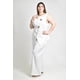 thumbnail image 2 of Conjunto elegante a rayas Roman Fashion /Tallas Extras, 9007 (Blanco) blanco 36, 2 of 6