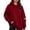 Red, variant on Tbopshirt Hoodies for Women Loose Casual Hoodie Long Sleeve Panel Splicing Pullover Sweatshirt for Daily Leisure & Street Style