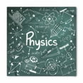 thumbnail image 1 of Doodle Bandana, Physics and Math School, Unisex Head and Neck Tie, by Ambesonne, 1 of 2