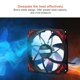 thumbnail image 5 of Ventilador de refrigeración LED, 12 cm, 120 mm, 4 pines, ventilador de refrigeración para CPU, ventilador de refrigeración de máxima eficiencia, 5 of 9