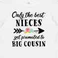 thumbnail image 4 of Inktastic Only the Best Nieces Get Promoted to Big Cousin Boys or Girls Baby T-Shirt, 4 of 5