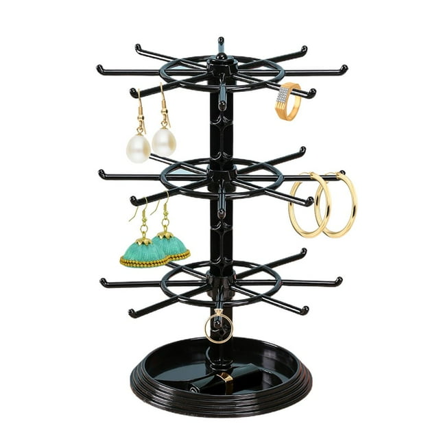 MesaSe Rotating Jewelry Display Stand Necklace Holder Jewelry Tree Bracelet Stand Display Organizer