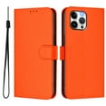 thumbnail image 2 of for iPhone 11 Pro Case Wallet with Card Holder,PU Leather Anti-fall Thin Fit Phone case for Women Men,Kickstand,flip Shockproof Cover with Credit Card Slots and Wrist Strap,Orange, 2 of 11